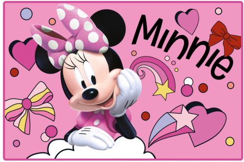 Disney Minnie egér fürdőszobai kilépő, szőnyeg - 50 x 80 cm 